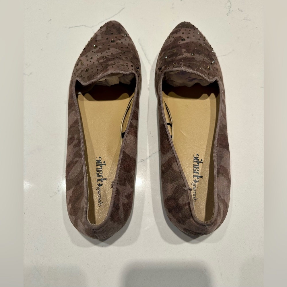 Charming Charlie Camouflage Studded Women's Ballerina Flats - size 9M - Picture 2 of 7